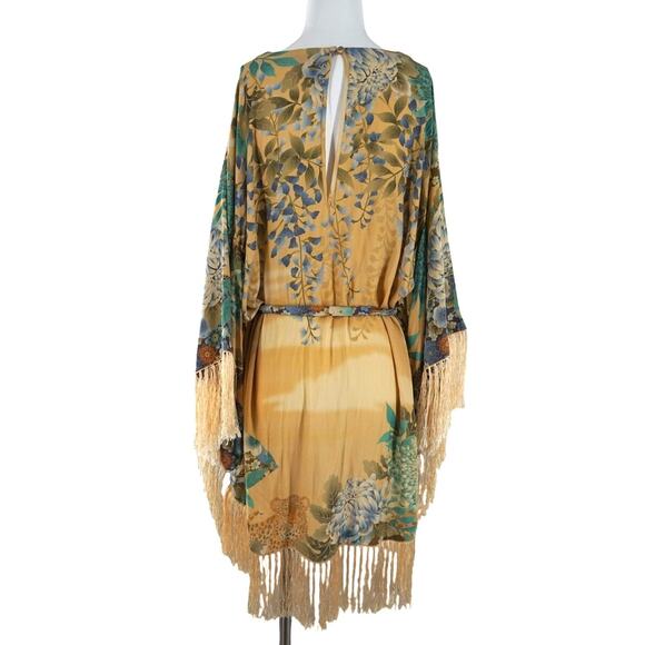 Spell And the Gypsy Floral Dress Fringe Botton - Picture 2 of 7